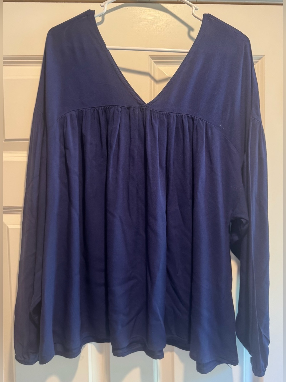 Women’s Michelle McDowell Navy V-Neck Long Sleeve Tunic